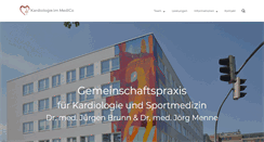 Desktop Screenshot of cardiologen.de